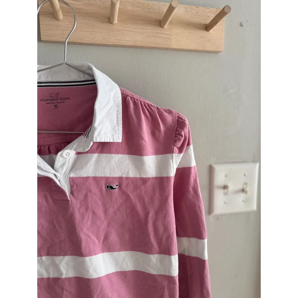 Vineyard Vines Girls' Medium Rugby shirt - Picture 2 of 4
